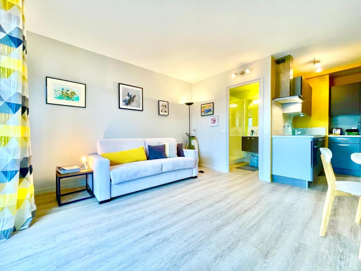 Echappee Chic - Balcon - 150 M Casino Deauville & Plage Luaran gambar